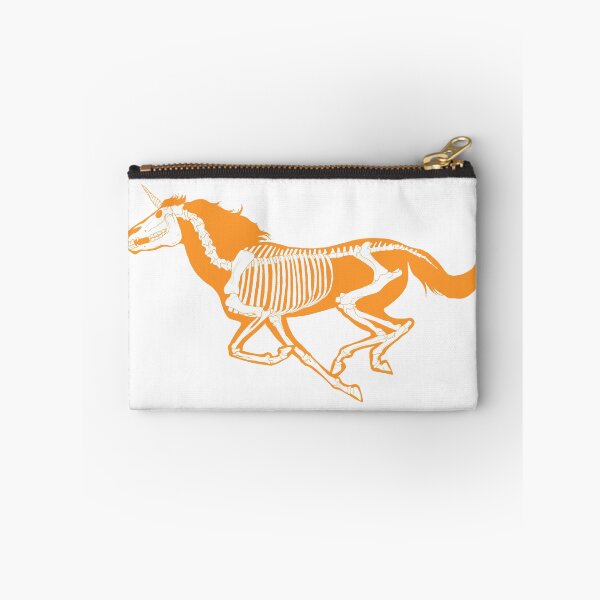 Item preview, Xray Unicorn Skeleton Orange/White/Transparent designed and sold by LuxeHurricane.