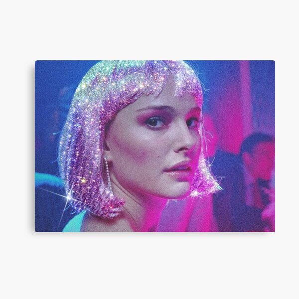 Vista previa del artículo con la obra «Natalie Portman Glitter», diseñado y vendido por nudelele.