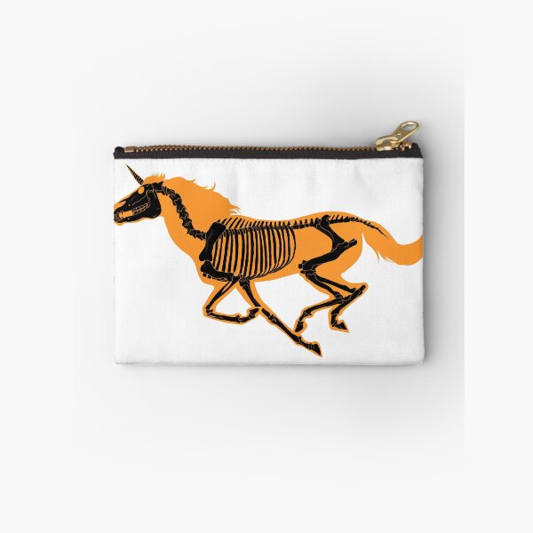 Item preview, Xray Unicorn Skeleton Orange/Black designed and sold by LuxeHurricane.