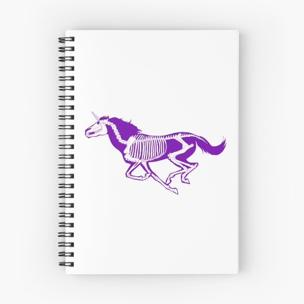Item preview, Xray Unicorn Skeleton Purple/Transparent designed and sold by LuxeHurricane.