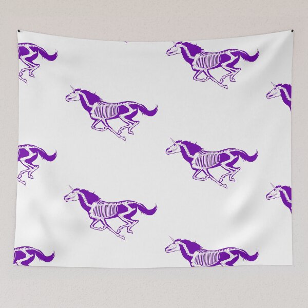 Item preview, Xray Unicorn Skeleton Purple/Transparent designed and sold by LuxeHurricane.