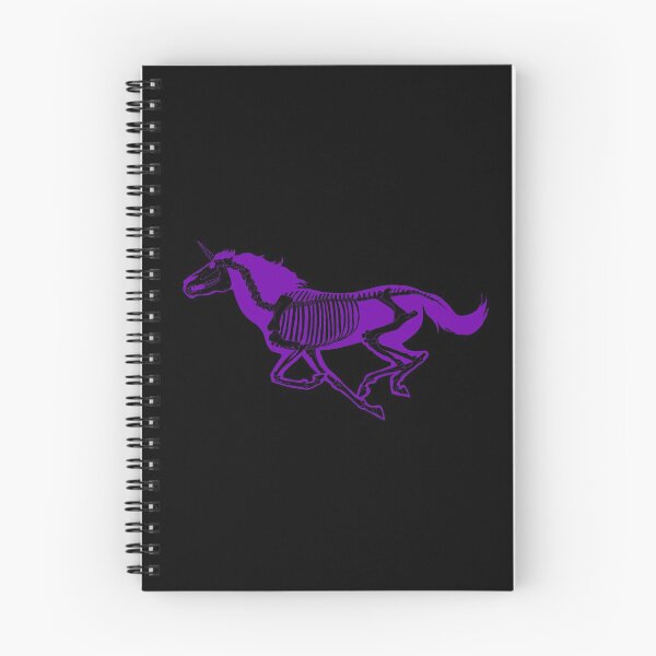 Item preview, Xray Unicorn Skeleton Purple/Transparent/Black designed and sold by LuxeHurricane.