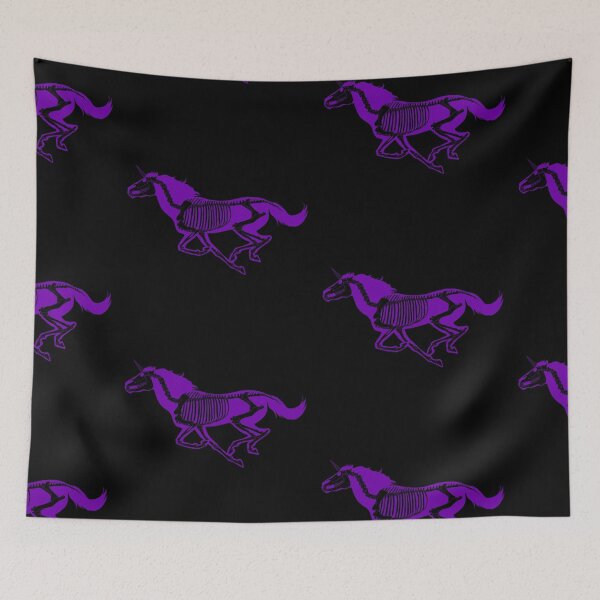 Item preview, Xray Unicorn Skeleton Purple/Transparent/Black designed and sold by LuxeHurricane.