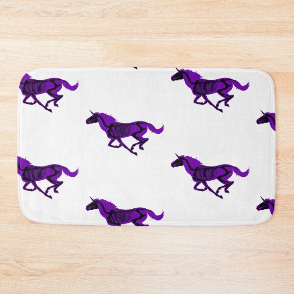 Item preview, Xray Unicorn Skeleton Purple/Black designed and sold by LuxeHurricane.
