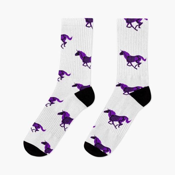 Item preview, Xray Unicorn Skeleton Purple/Black designed and sold by LuxeHurricane.