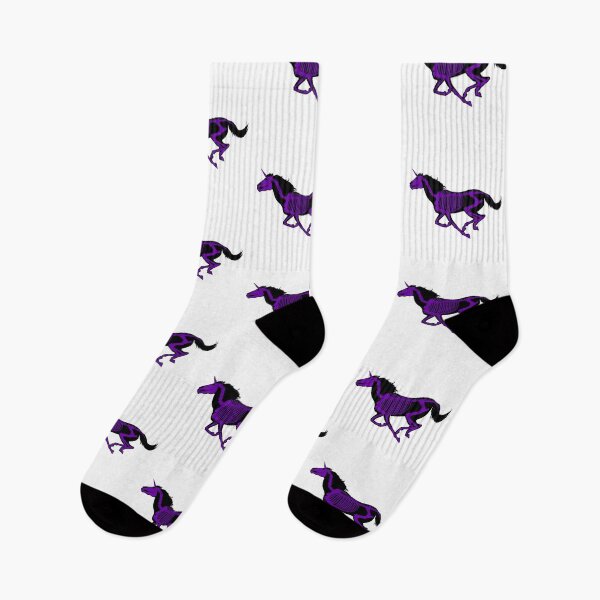 Item preview, Xray Unicorn Skeleton Black/Purple designed and sold by LuxeHurricane.