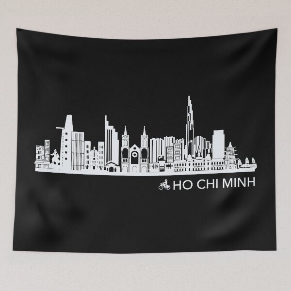 Item preview, Horizonte de la ciudad de Ho Chi Minh designed and sold by Elenia Design.