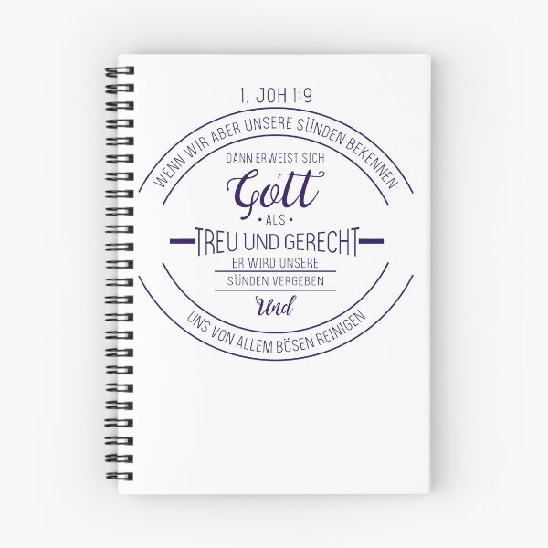 Item preview, Bible verse HFA 1 Joh 1: 9 designed and sold by GoodNewsDesign.