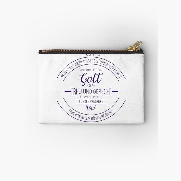 Item preview, Bible verse HFA 1 Joh 1: 9 designed and sold by GoodNewsDesign.
