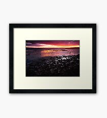 Coastal Sunset Framed Print