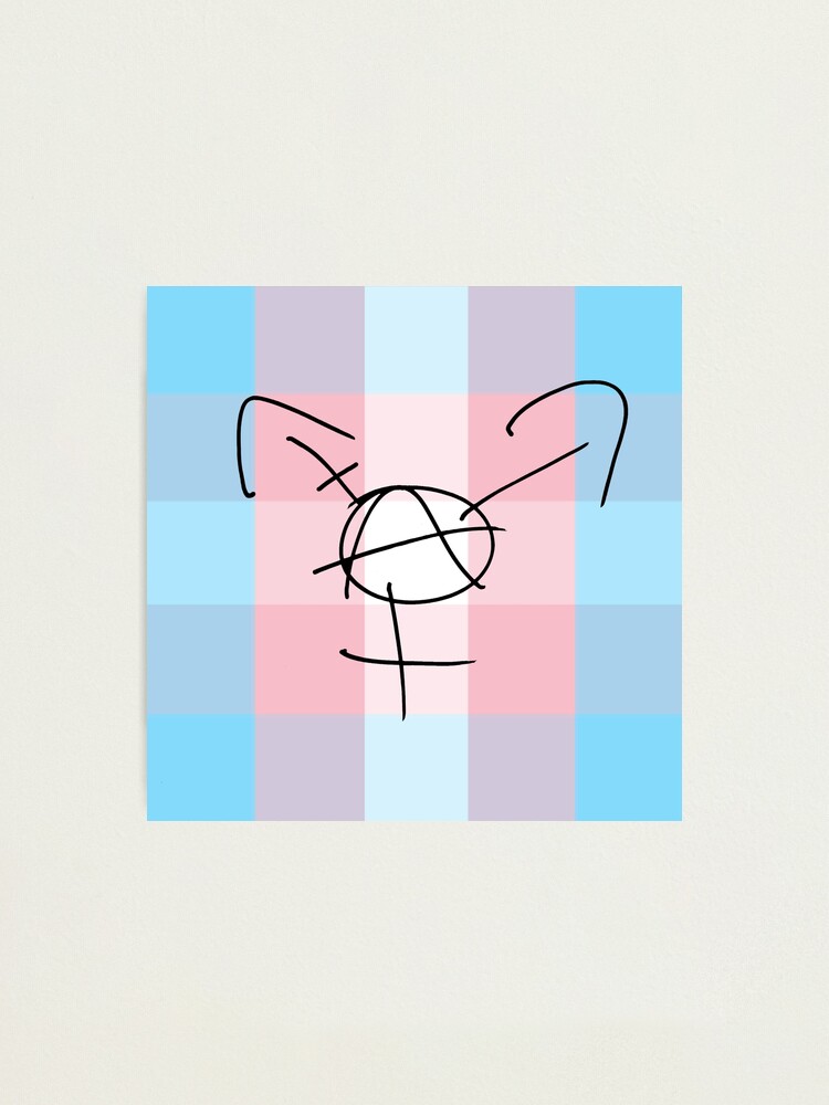 Alternate view of Tranarchy Plaid Photographic Print