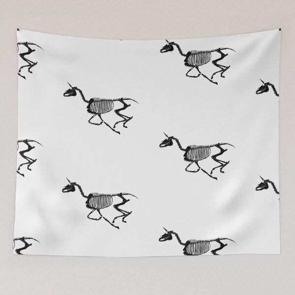 Item preview,  Xray Unicorn Skeleton White/Black/Transparent designed and sold by LuxeHurricane.