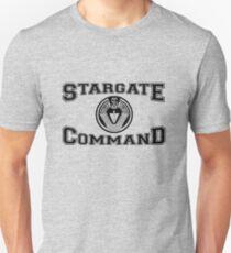 Stargate Command Athletics - black Unisex T-Shirt
