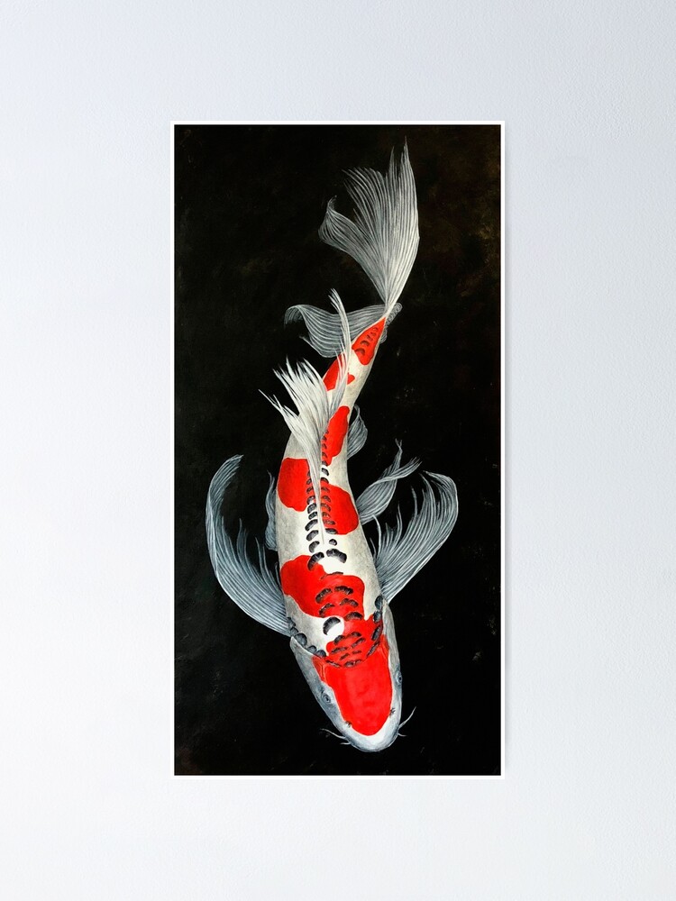 Butterfly Koi and White" Sale by Koiartsandus Redbubble