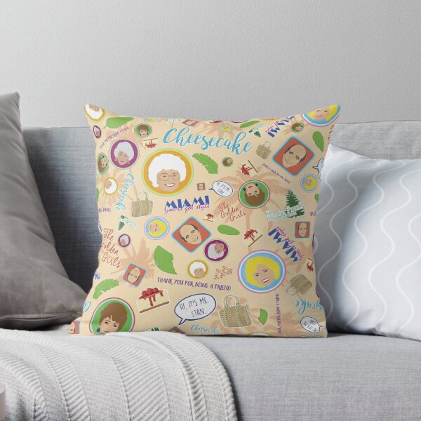 Just Funky The Golden Girls 14-inch Character Throw Pillows