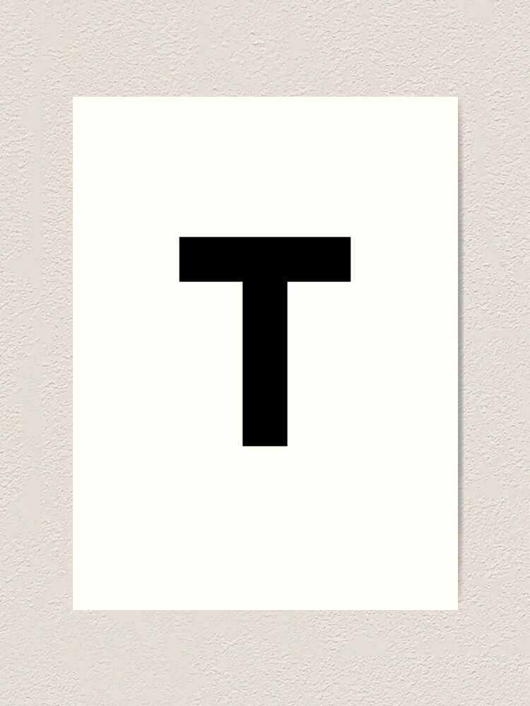 T capital letter discount