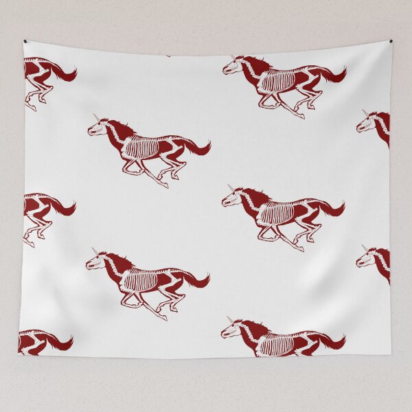 Item preview, Xray Unicorn Skeleton Crimson/Transparent designed and sold by LuxeHurricane.