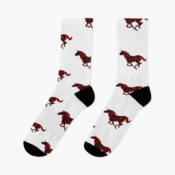 Item preview, Xray Unicorn Skeleton Crimson/Black designed and sold by LuxeHurricane.