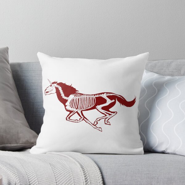 Item preview, Xray Unicorn Skeleton Crimson/White/Transparent designed and sold by LuxeHurricane.