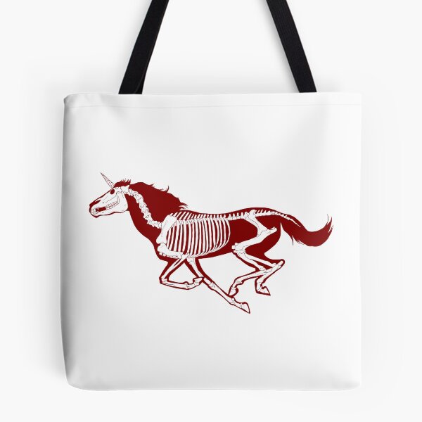 Item preview, Xray Unicorn Skeleton Crimson/White/Transparent designed and sold by LuxeHurricane.