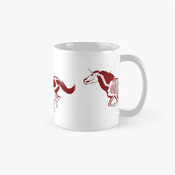 Item preview, Xray Unicorn Skeleton Crimson/White/Transparent designed and sold by LuxeHurricane.
