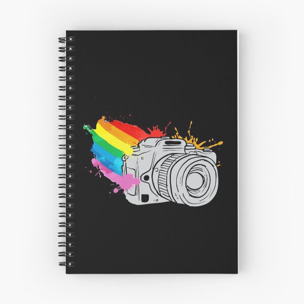 Item preview, Fotografie-Regenbogen-Kamera-Kunst-Shirt, Geschenk-Design graphic designed and sold by Lisbob.