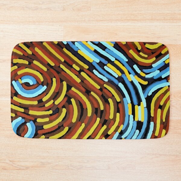 Item preview, Authentic Aboriginal Art - The River  designed and sold by HogarthArts.