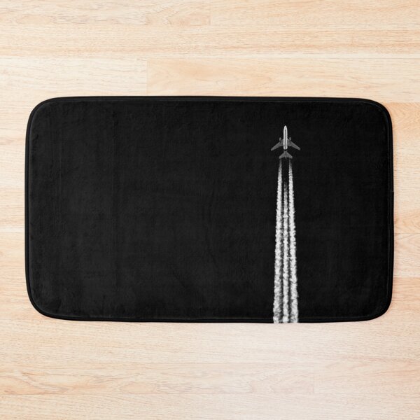 Item preview, PLANE WITH CONTRAILS TRAVEL designed and sold by Jean Gregory Evans.