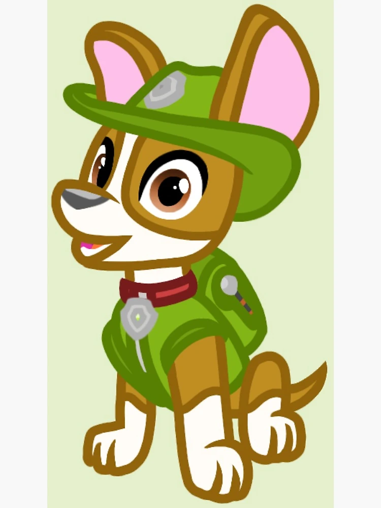 Paw Patrol Tracker Greeting Card for Sale by VlajkoArtist