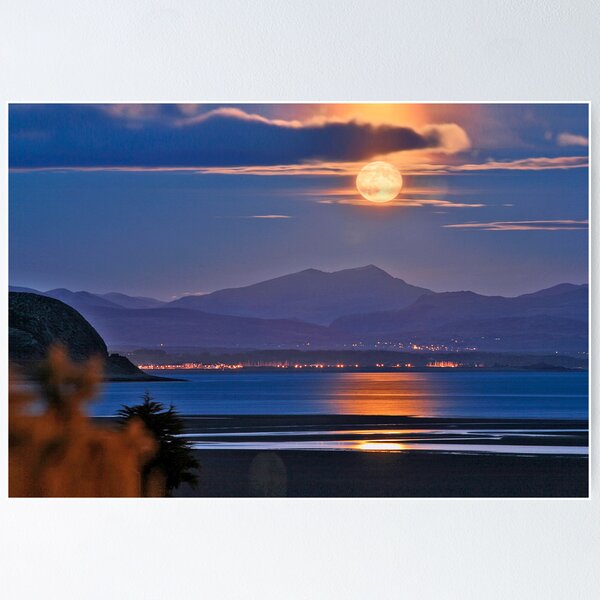 Item preview, Moonrise over Snowdon designed and sold by Turtle  Photography.