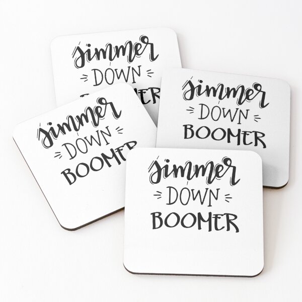 Item preview, Simmer Down Boomer designed and sold by Indignified.
