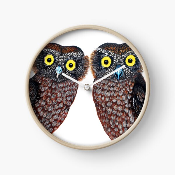 Owls - What a Hoot! Clock