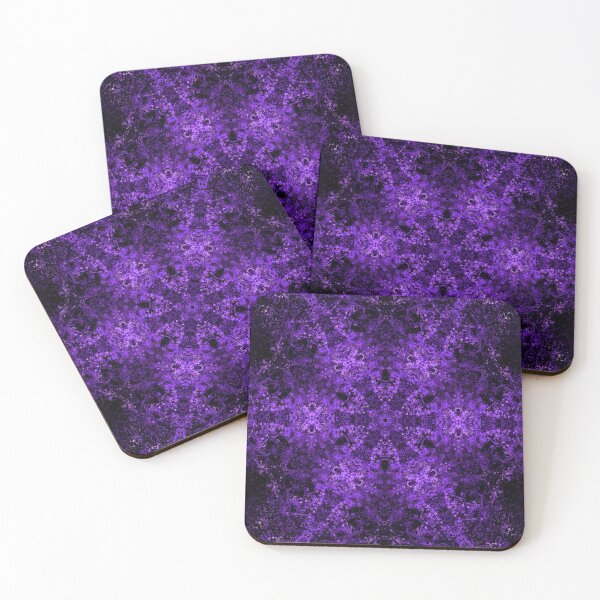 Item preview, Kaleidoscope Star of Passionate Purple Modern Abstract Art designed and sold by Karen McFarland.