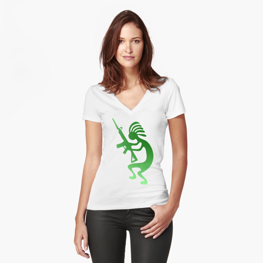 Item preview, Fitted V-Neck T-Shirt designed and sold by roggcar.