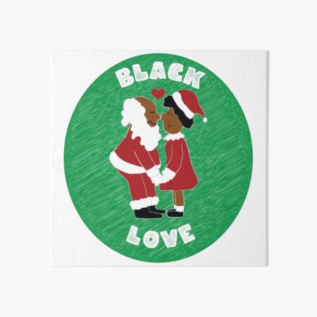 Item preview, Black Love - Black Santa & Mrs. Claus Christmas designed and sold by blackartmatters.