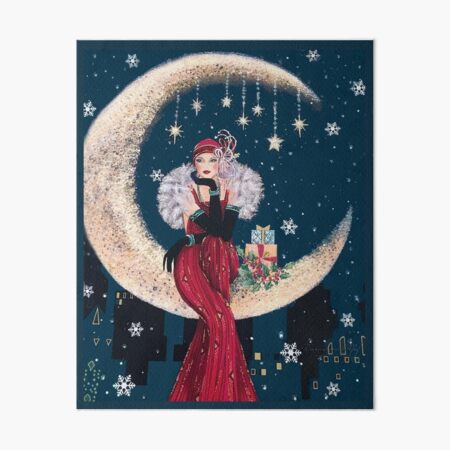 Vista previa del artículo con la obra «FLAPPER: Hermoso estampado vintage de estilo alto», diseñado y vendido por posterbobs.