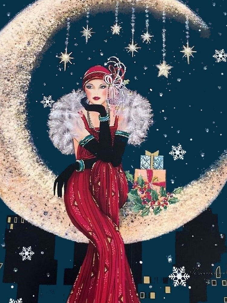 FLAPPER : Vintage High Style Beautiful Print by posterbobs