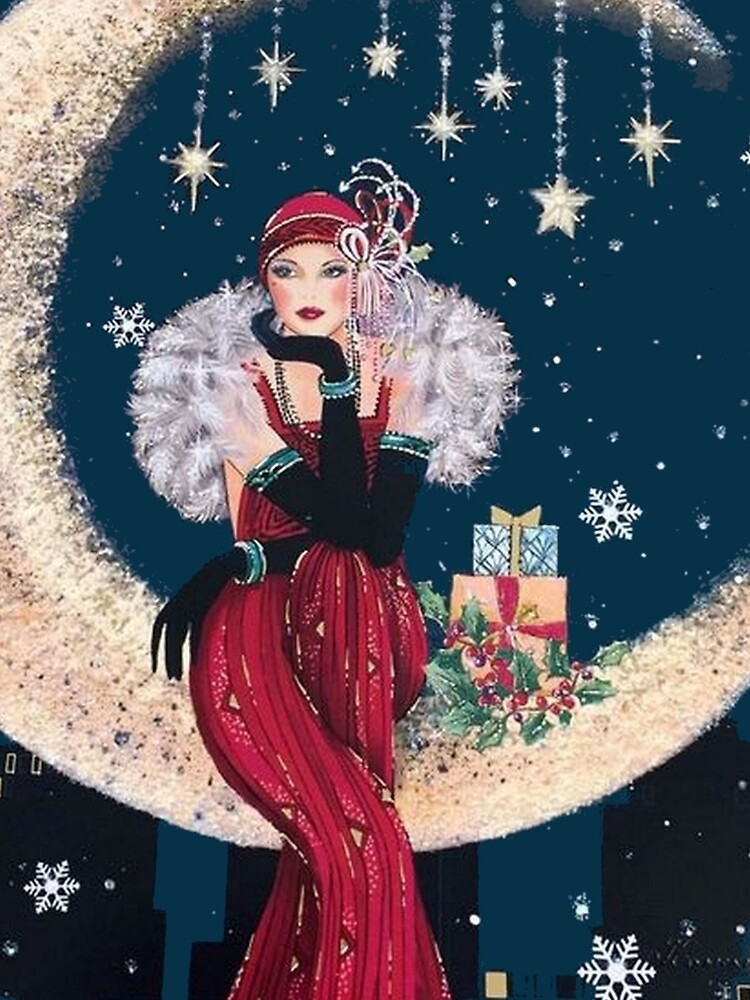 FLAPPER : Vintage High Style Beautiful Print A-Line Dress