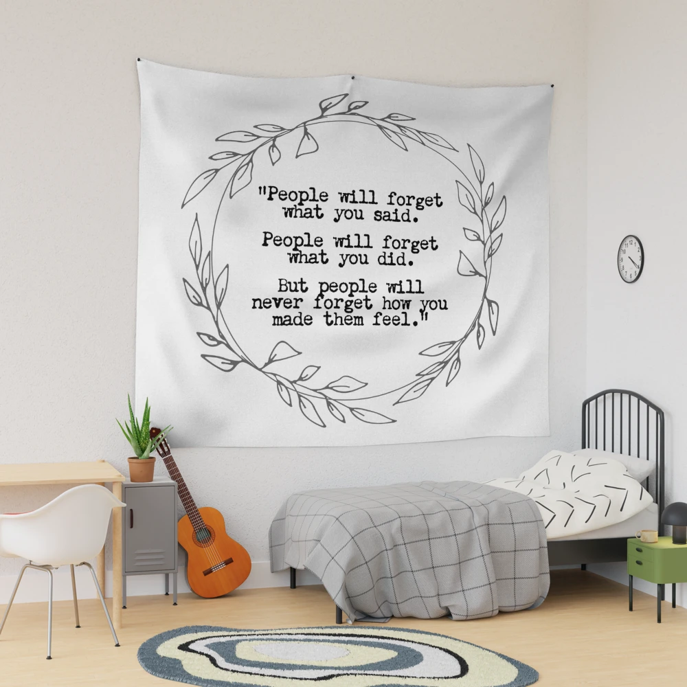 Wall tapestry quotes hotsell