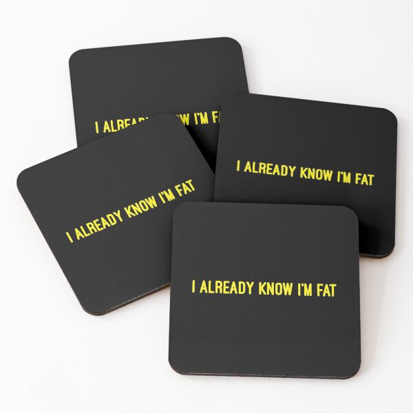 Item preview, I ALREADY KNOW I'M FAT - YELLOW designed and sold by consolecadet.