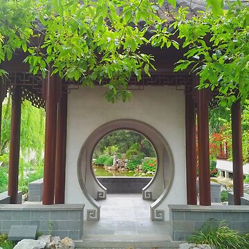 Artwork thumbnail, Chinese garden by TalBright