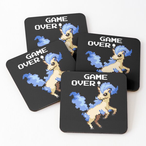 Item preview, Blue pixel unicorn. designed and sold by emphatic.