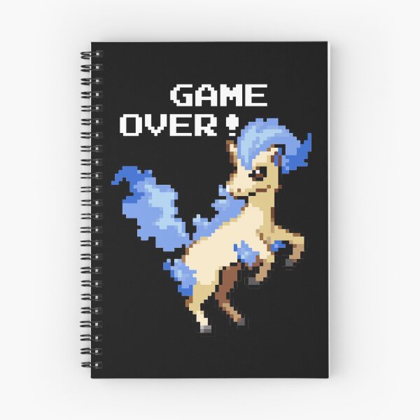 Item preview, Blue pixel unicorn. designed and sold by emphatic.