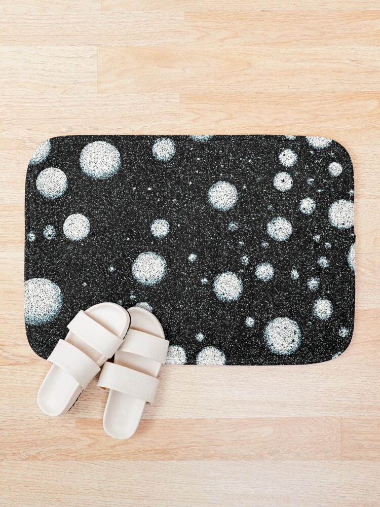 fuzzy bath mat