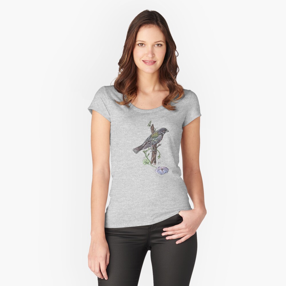 Item preview, Fitted Scoop T-Shirt designed and sold by crafty-fox.