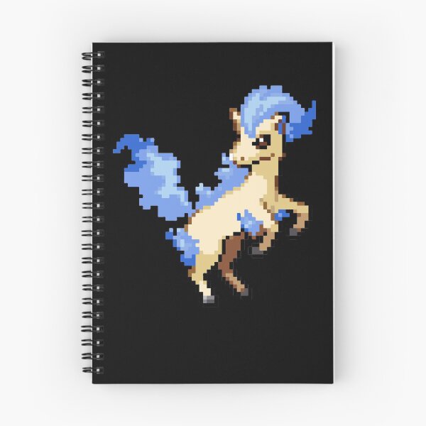 Item preview, Blue pixel unicorn. designed and sold by emphatic.