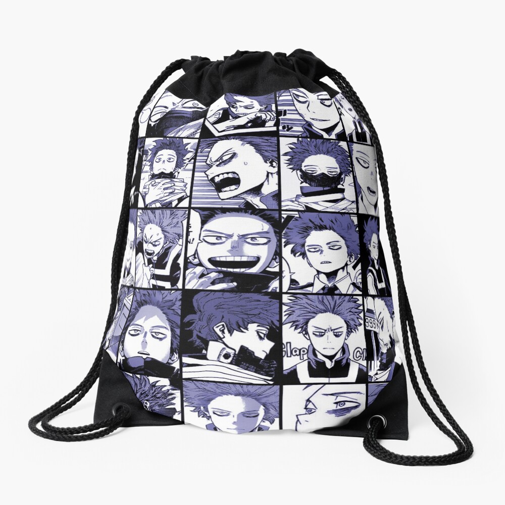 Shinso Collage color version Drawstring Bag