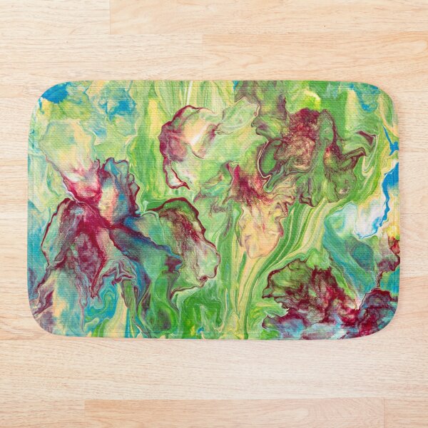 Sharmaine's Iris Bath Mat
