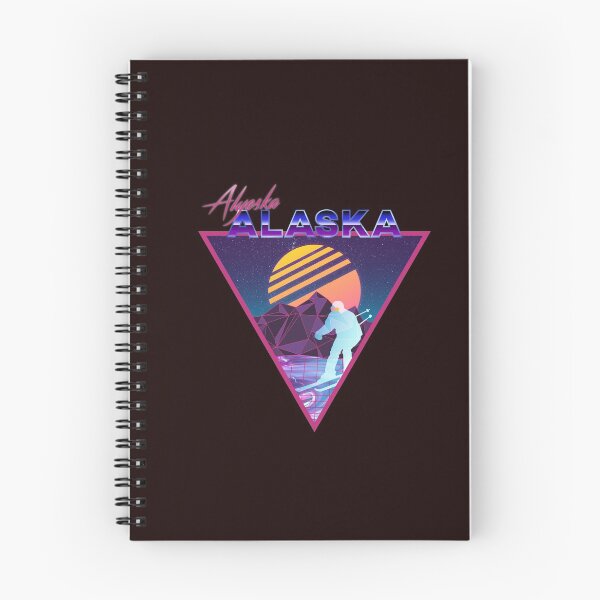 Artikelvorschau, Retro-Vaporwave-Skiberg | Alyeska, Alaska | Shirts, Aufkleber und mehr! entworfen und verkauft von KlehmInTime.
