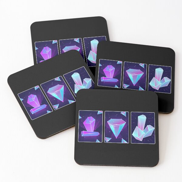 Item preview, Purple gemstones designed and sold by emphatic.